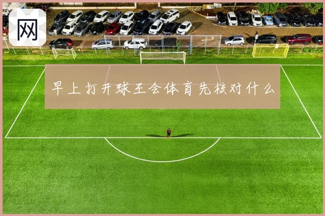 早上打开球王会体育先核对什么